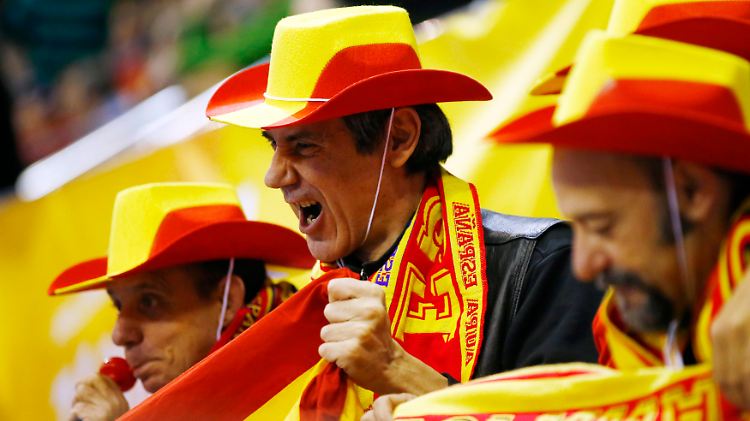 Das wird ein Fest: Im Viertelfinale der Weltmeisterschaft treten die Spanier am Mittwoch gegen die deutsche Mannschaft an.