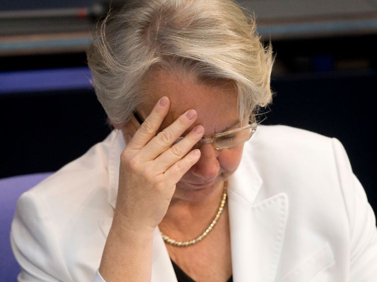 Bildungsministerin Annette Schavan