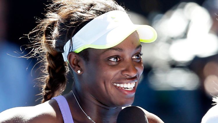"Wenn du eine Legende schlägst, wirst du selbst eine Legende.": Sloane Stephens.