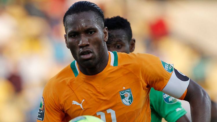 Immerhin gewonnen: Didier Drogba und seine Ivorer.