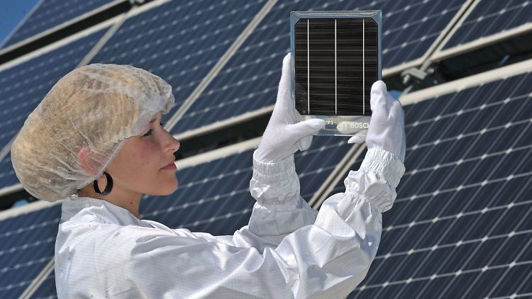 Bosch schaut sich sein Solargeschäft derzeit genau an. Wohin die Reise damit geht, ist völlig offen.