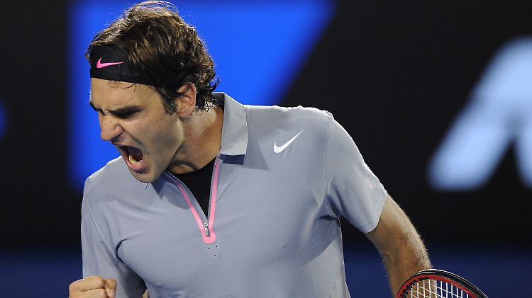 Sieg in fünf Sätzen: Roger Federer.