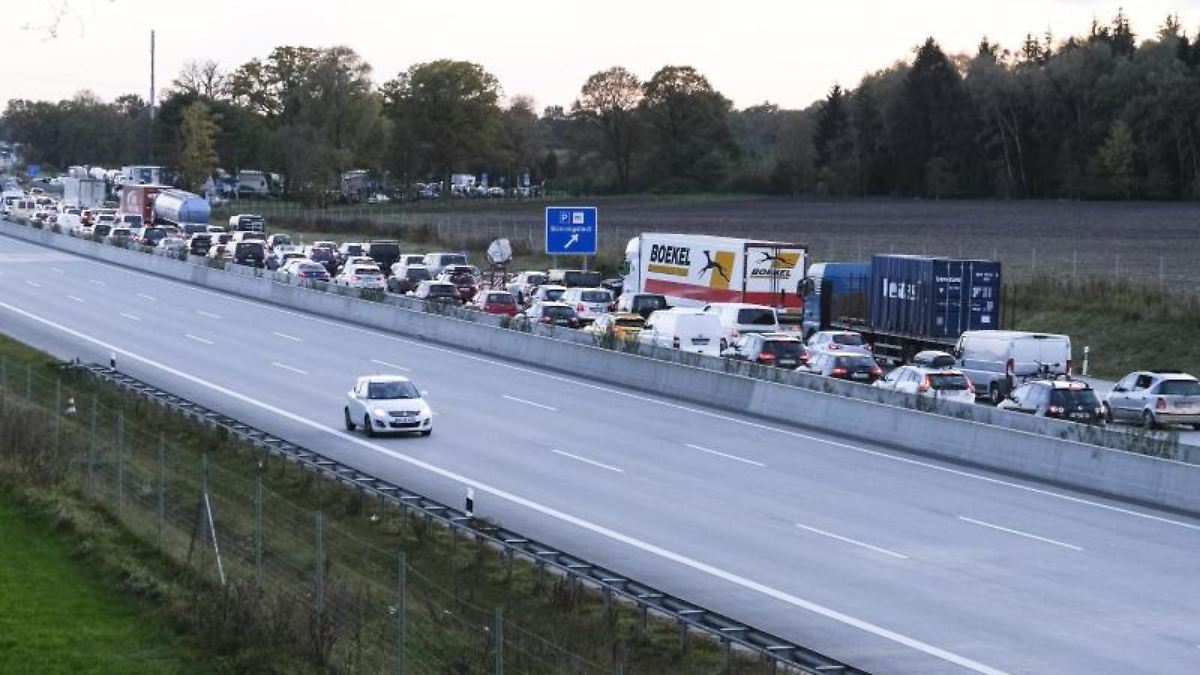 A7 Schleswig Holstein Stau