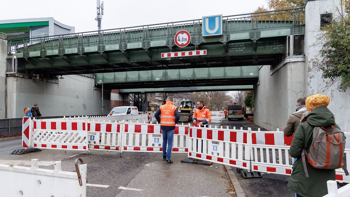 U1 Sperrung Hamburg