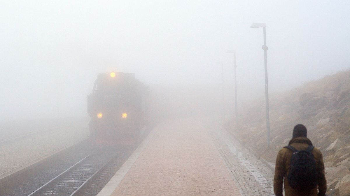 Sachsen-Anhalt: Brockenbahn fährt nicht: Orkanböen auf dem Brocken - n ...