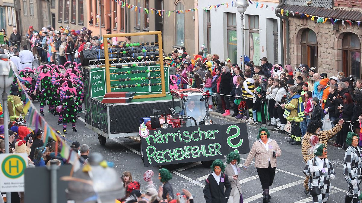 110 Faschingsumzüge in diesem Jahr in Thüringen