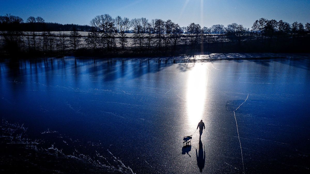 Sonniges und frostiges Wetter in Mecklenburg-Vorpommern