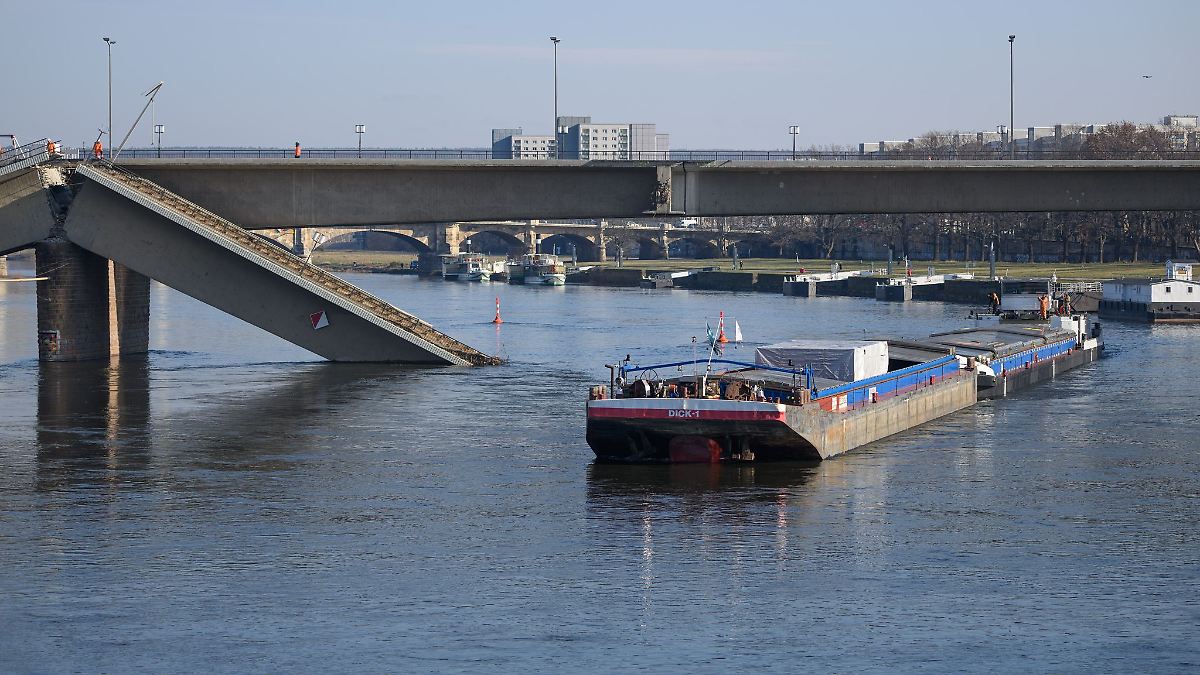 Elbe in Dresden für Schifffahrt wieder gesperrt