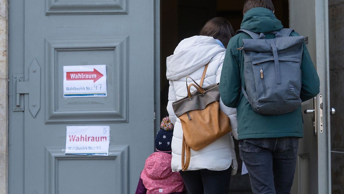 Hohe Wahlbeteiligung in Thüringen