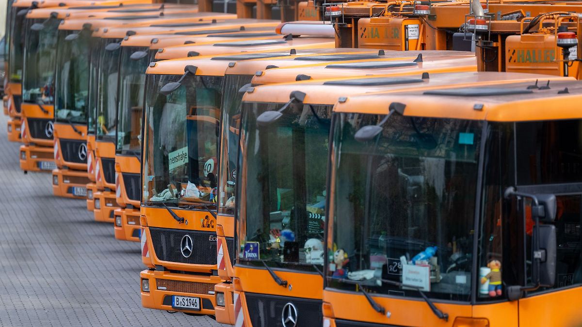 Erneut Warnstreik bei Berliner Stadtreinigung