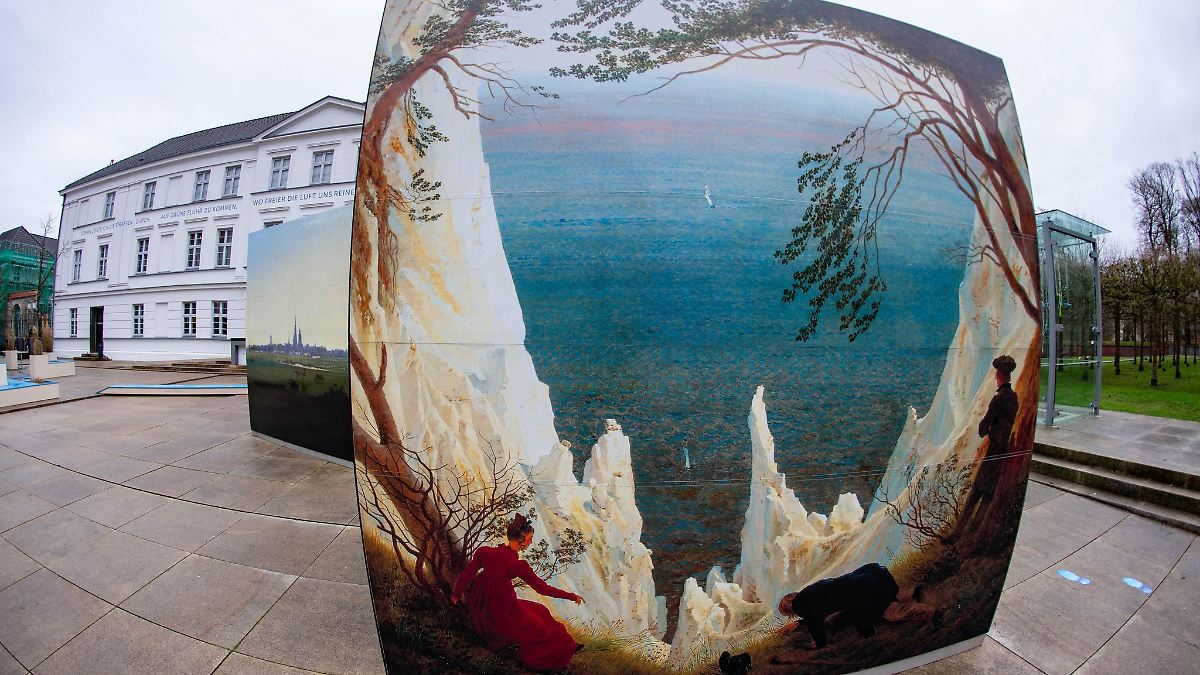 Leuchtender Abschluss für Caspar-David-Friedrich-Jubiläum