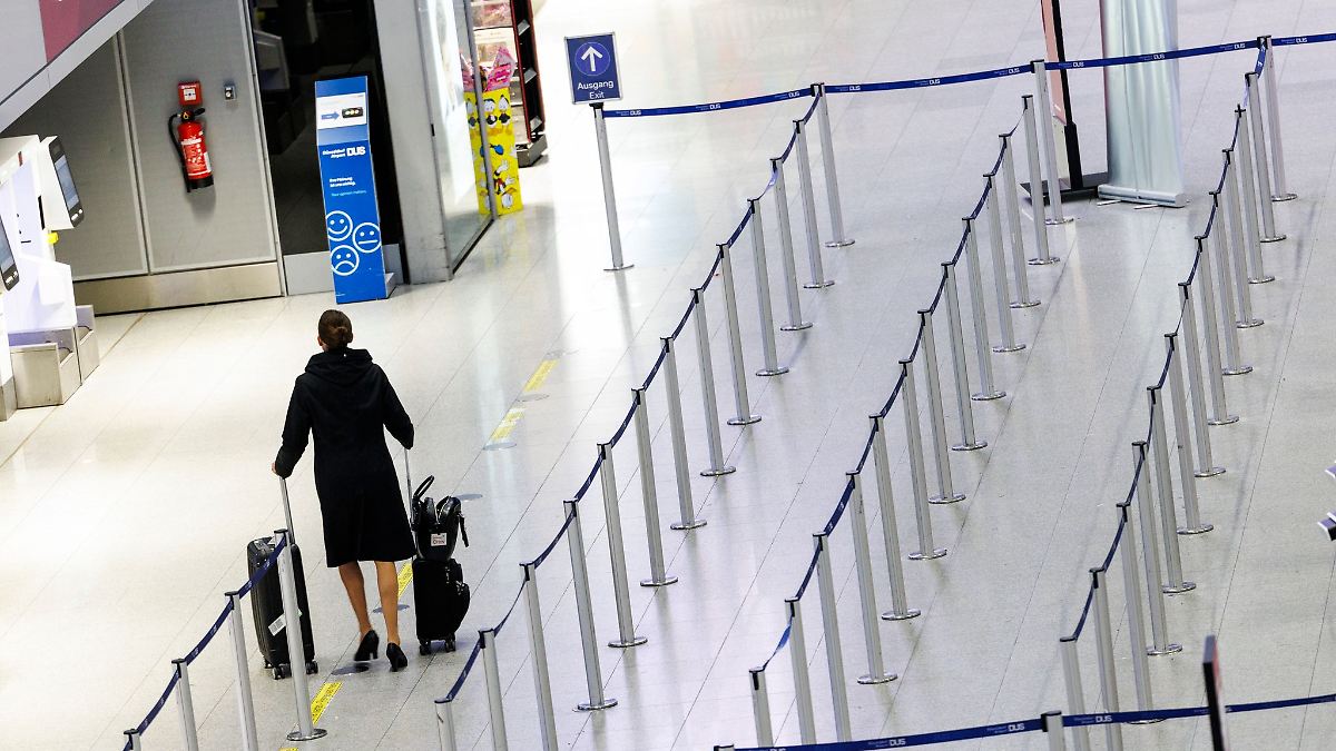 Verdi will drei NRW-Flughäfen mit Warnstreiks lahmlegen