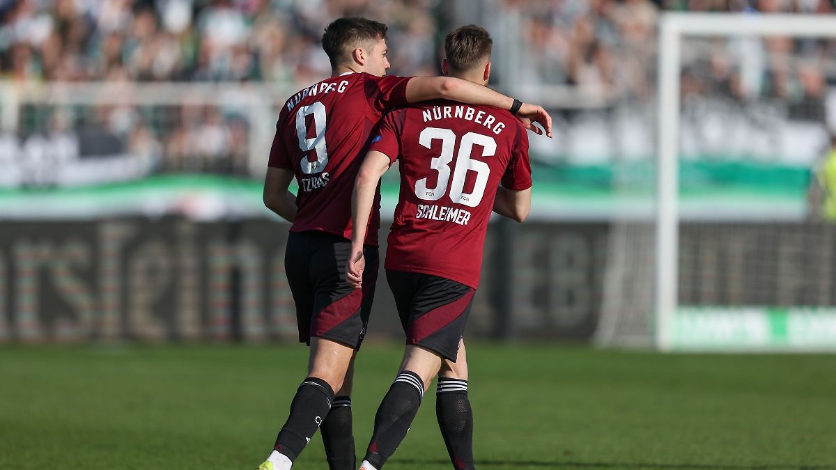 Co-Produktion Tzimas und Schleimer: Nürnberg siegt glücklich