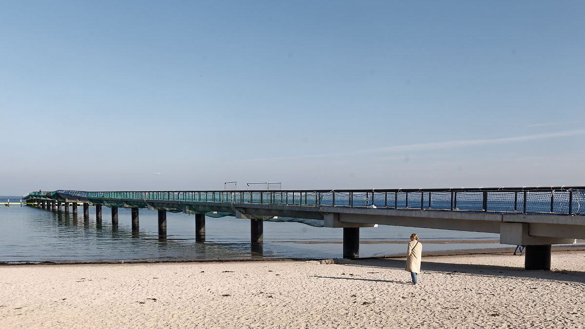 Neue Seebrücke in Scharbeutz wird am 1. Mai eröffnet