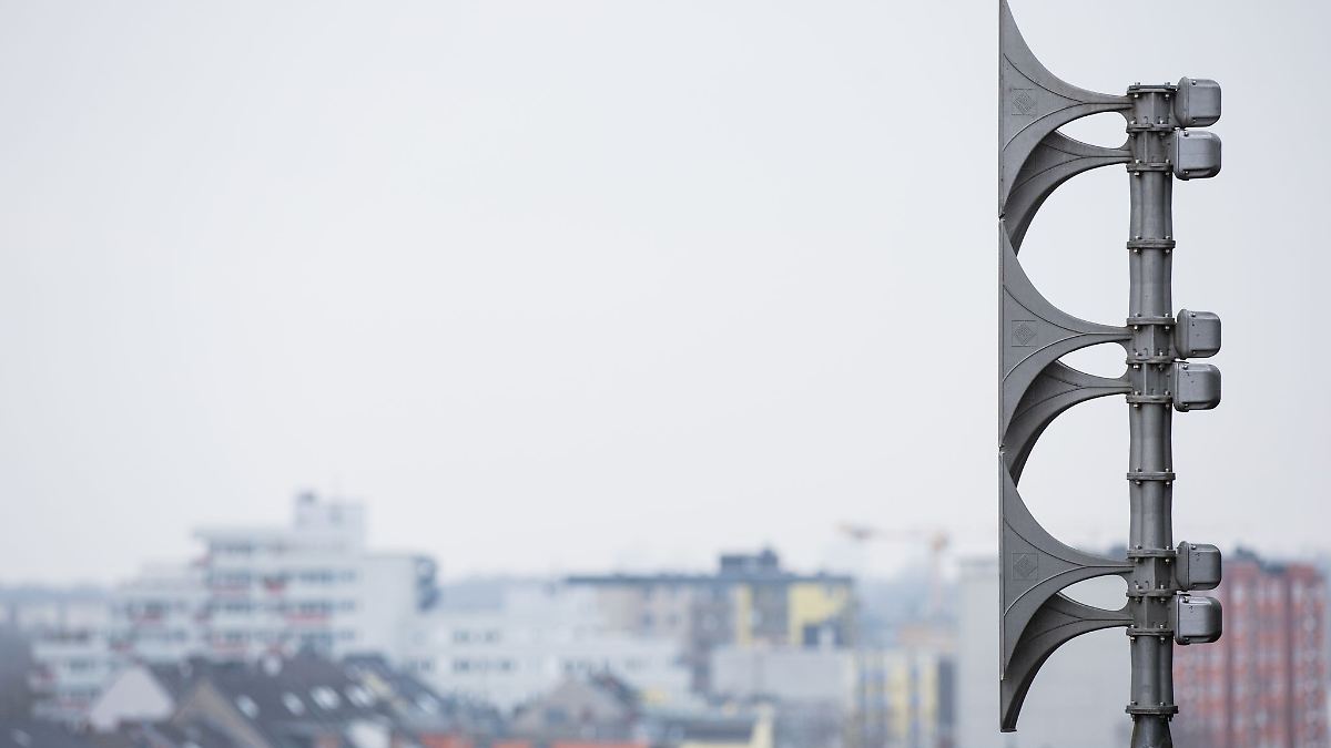 Probedurchlauf für den Ernstfall: Sirenen und Handy-Alarm