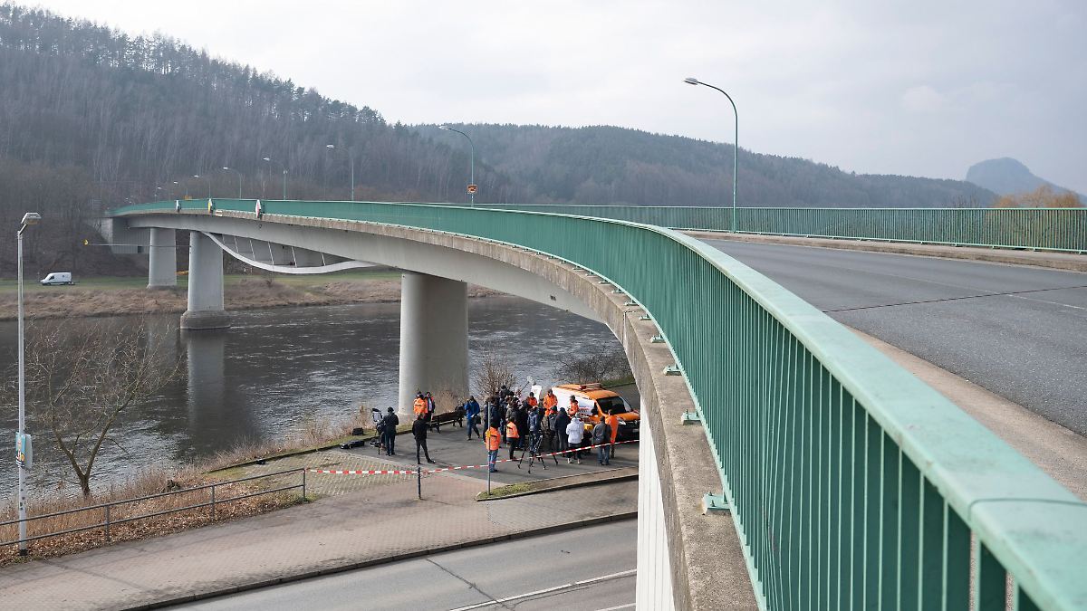 Versuch auf Bad Schandauer Elbbrücke beginnt am 1. April