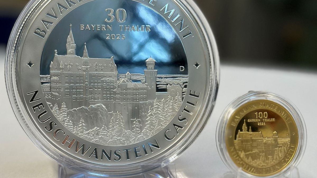 Bayern bietet Neuschwanstein-Münze als Geldanlage an