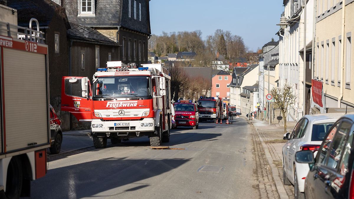 Gas entweicht aus kaputter Leitung - Evakuierung vorbereitet