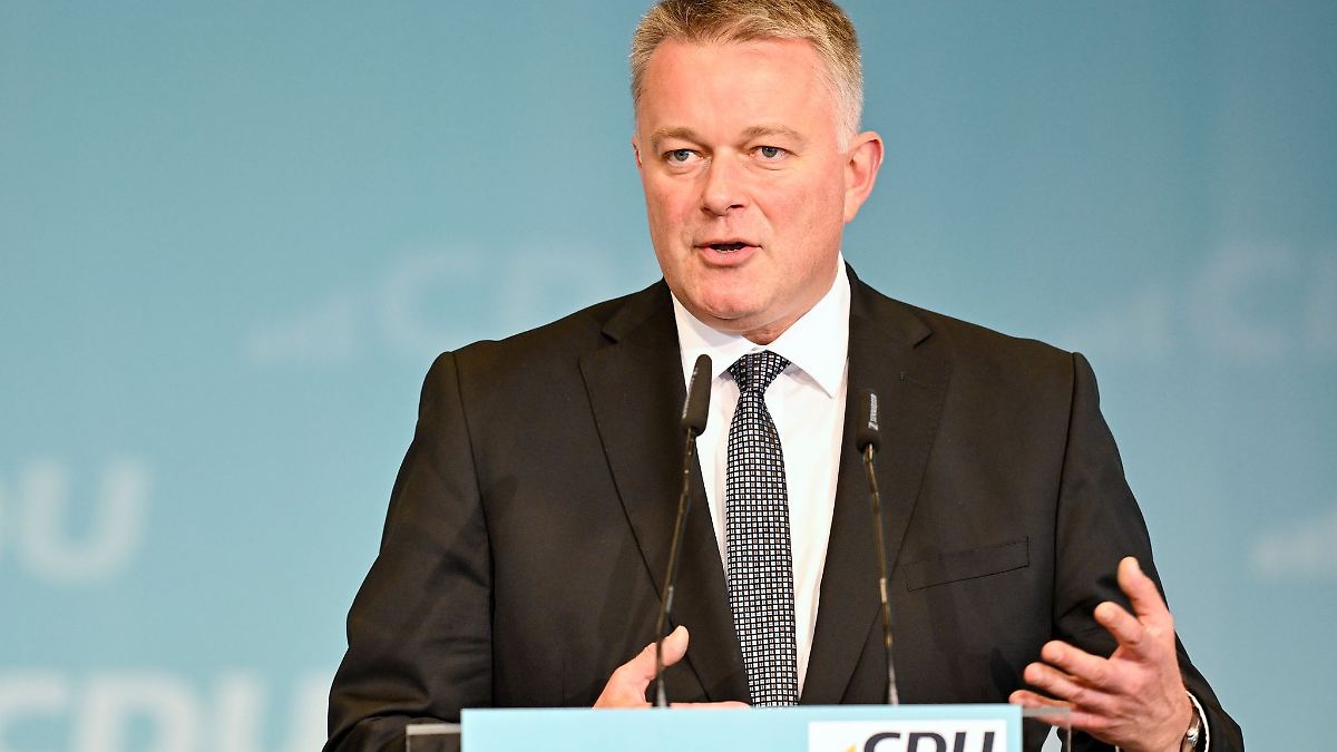 CDU-Landeschef Schnieder: "Das ist ein wirklich guter Tag"