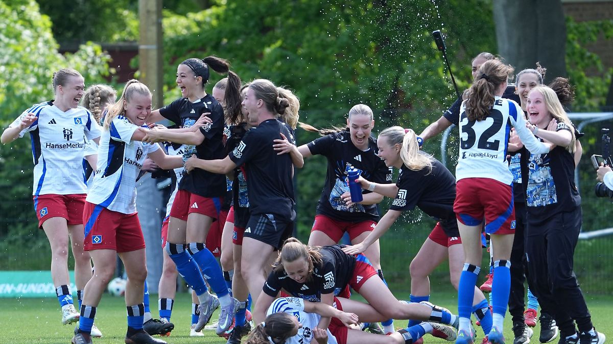 Frauen machen den Doppelaufstieg des Hamburger SV perfekt