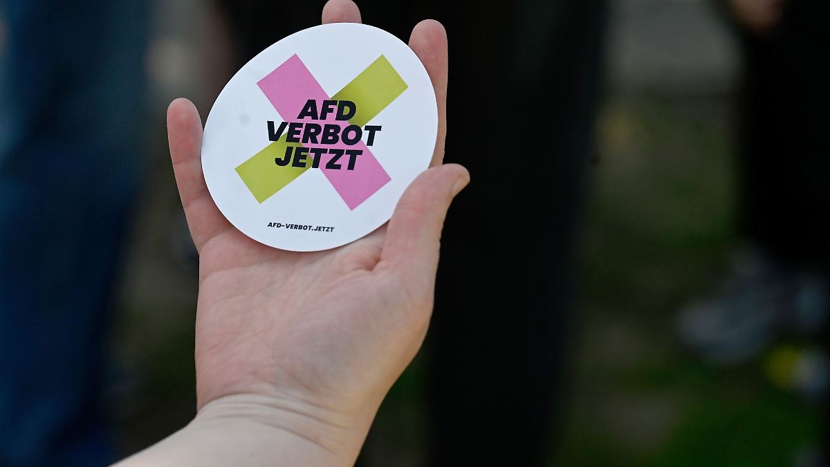 Demonstrationen in Hessen für AfD-Verbot