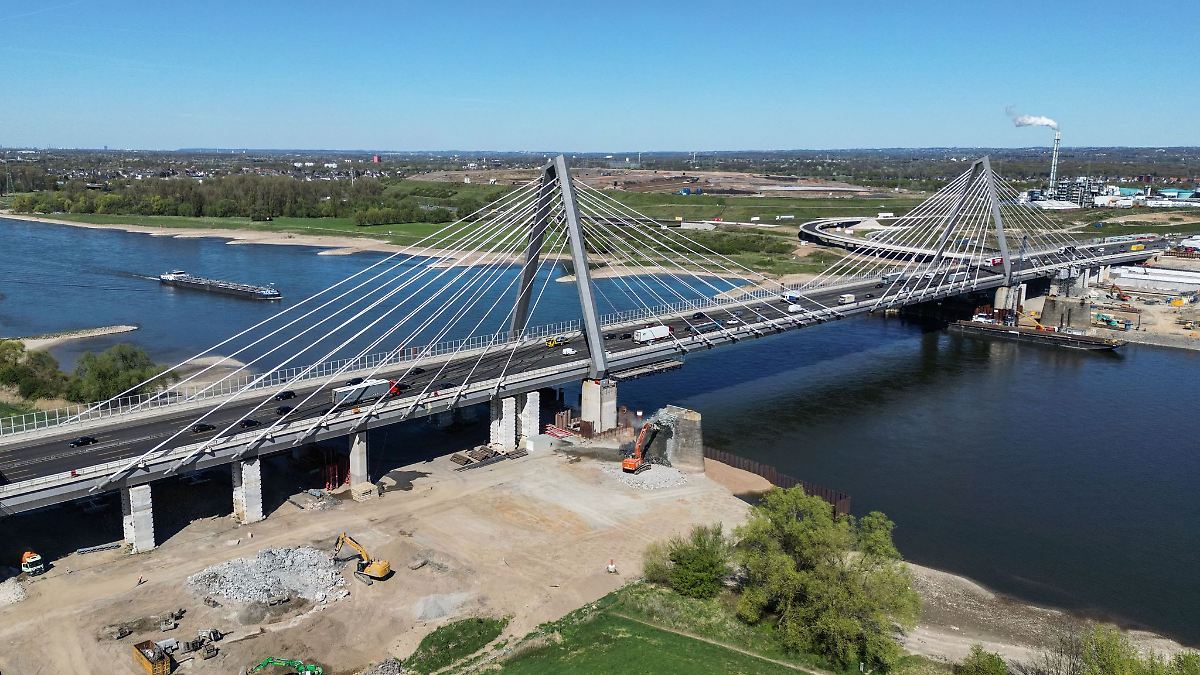 A1 bei Leverkusen am Wochenende gesperrt