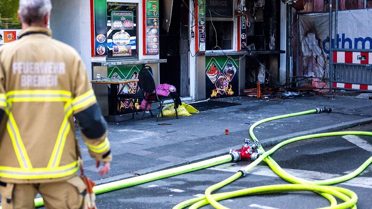 Nach Brand in Bremer Dönerladen: Ermittlungen dauern an