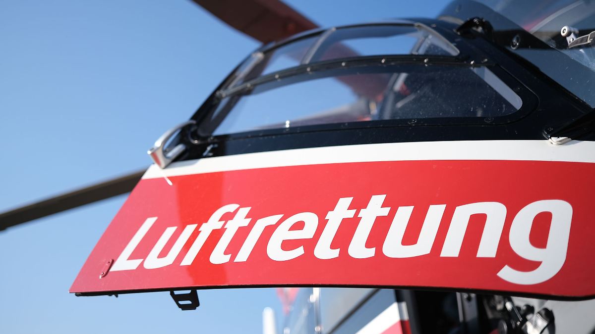 Mann nach Kletterunfall mit Hubschrauber geborgen