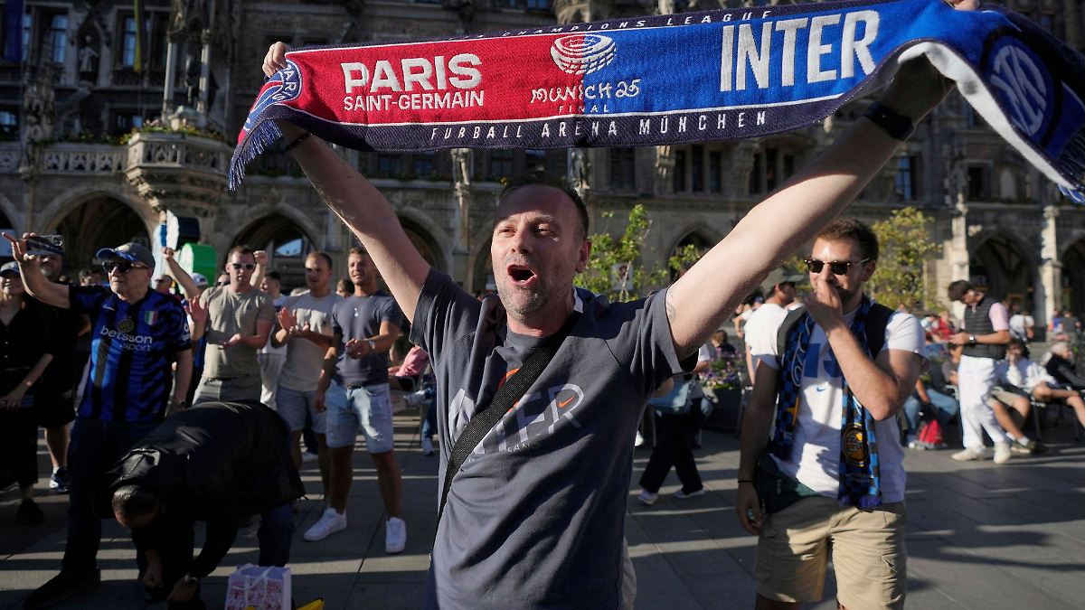 Ausgelassene Stimmung zum Champions-League-Finale
