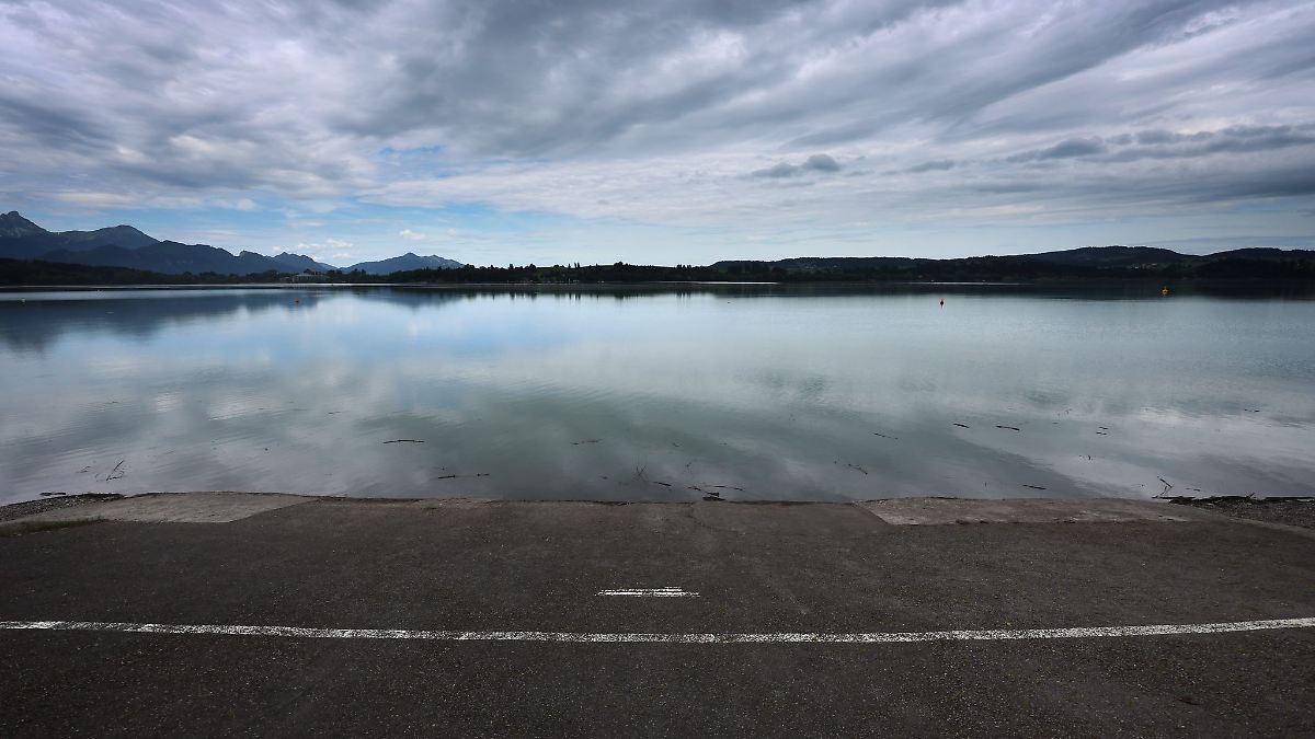 Forggensee erreicht Stauziel nicht