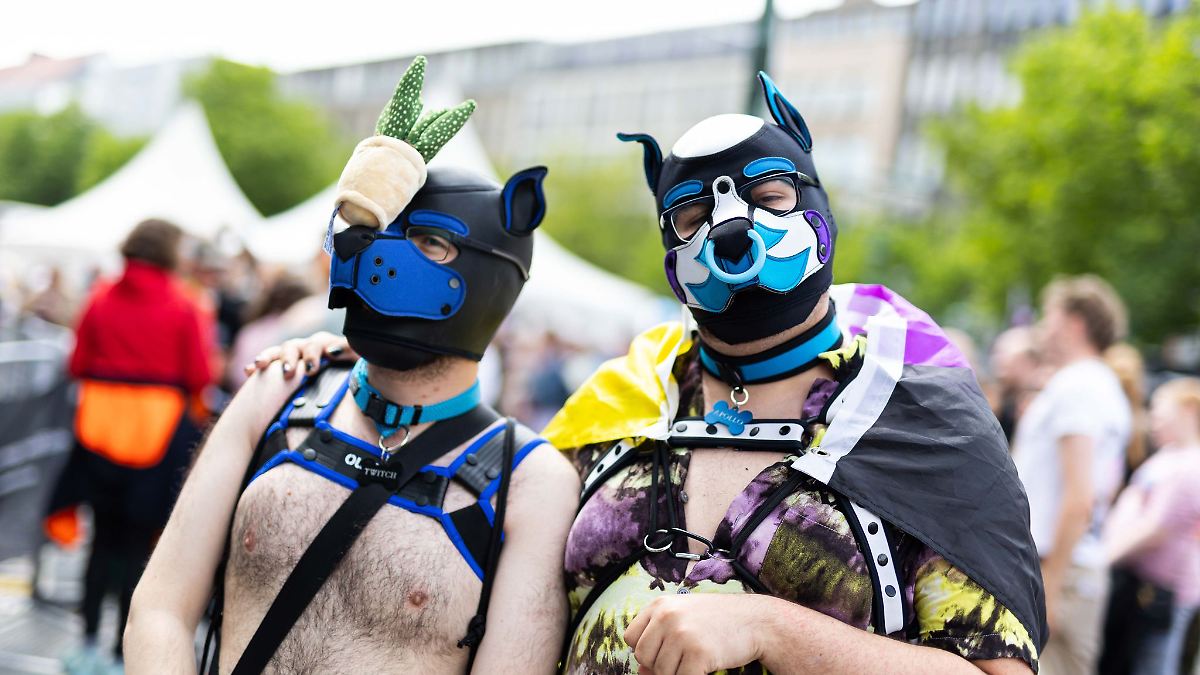 Tausende bei Christopher Street Day in Hannover