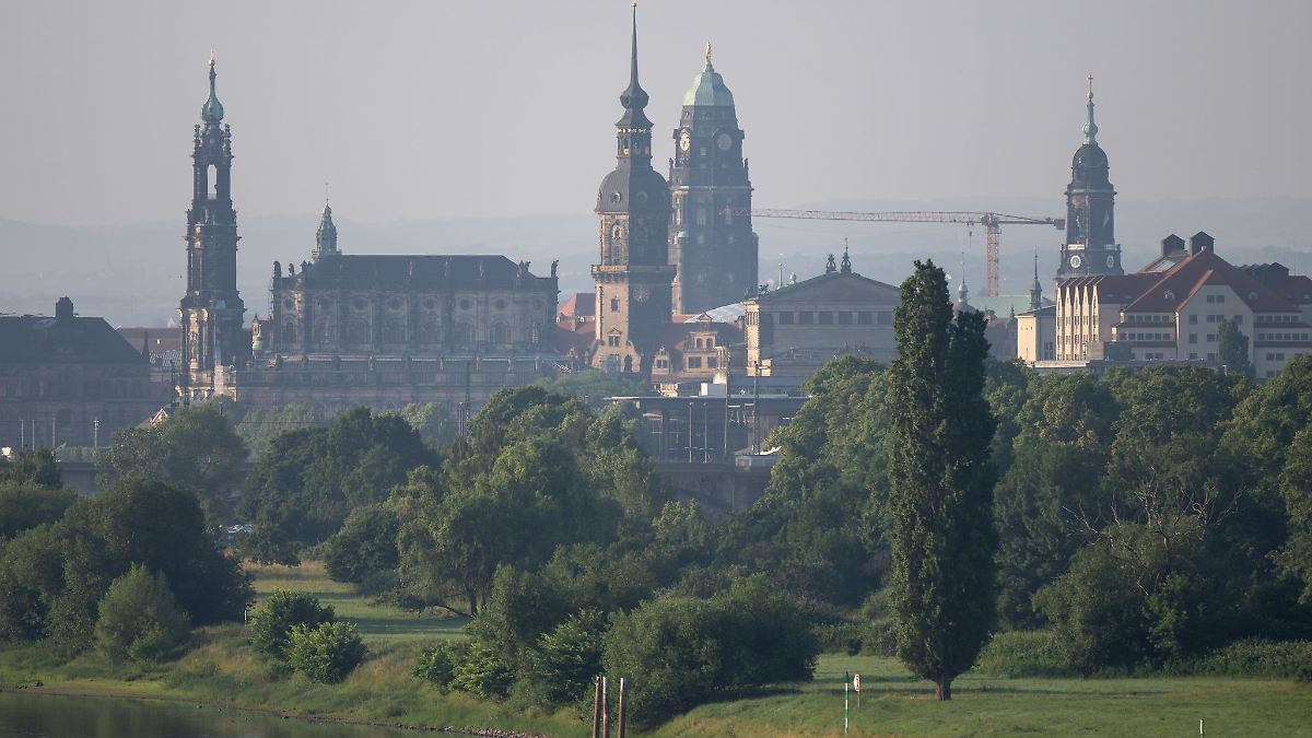 Auf Sonne folgen Gewitter in Sachsen