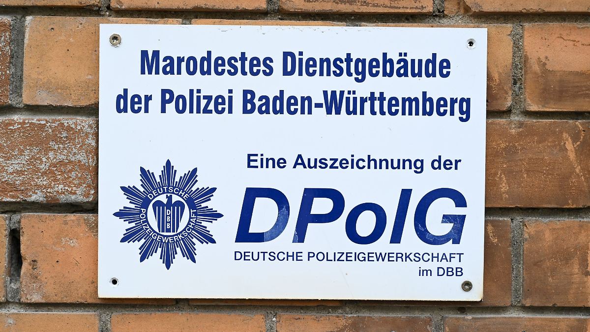 Gewerkschaft sucht "marodestes Polizeigebäude" im Südwesten