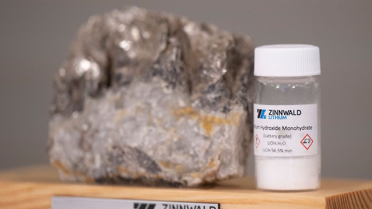 Prüfverfahren für Abbau von Lithium im Osterzgebirge läuft