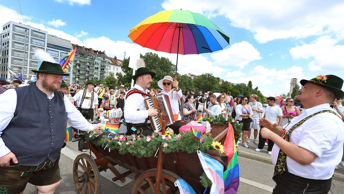 Hunderttausende beim CSD in München
