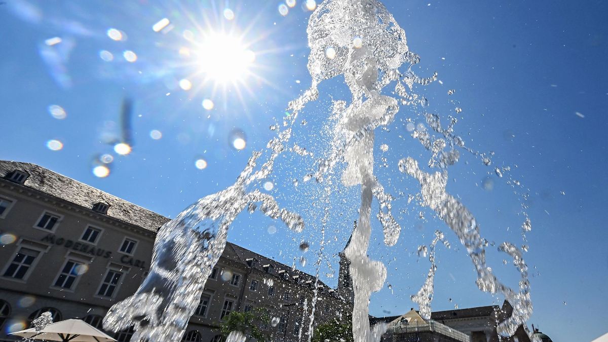 Heißester Tag des Jahres: Höchstwerte in Waghäusel-Kirrlach