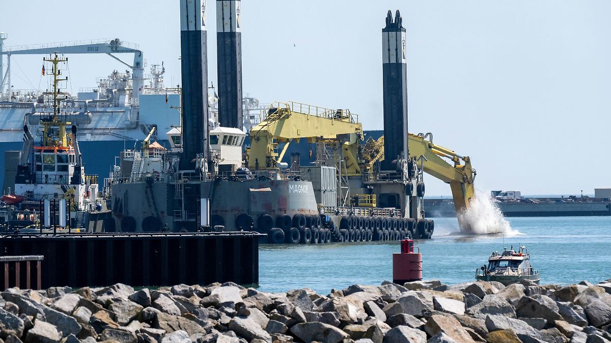 Hafen Mukran wird tiefer – für mehr Getreideumschlag