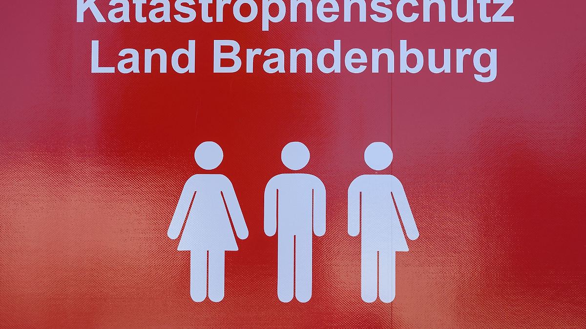 Simulierter Blitzeinschlag – Übung in Cottbus gestartet