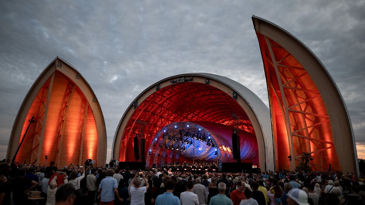 NRW-Konzert vor großer Kulisse: Klassik im Luftschiffhangar