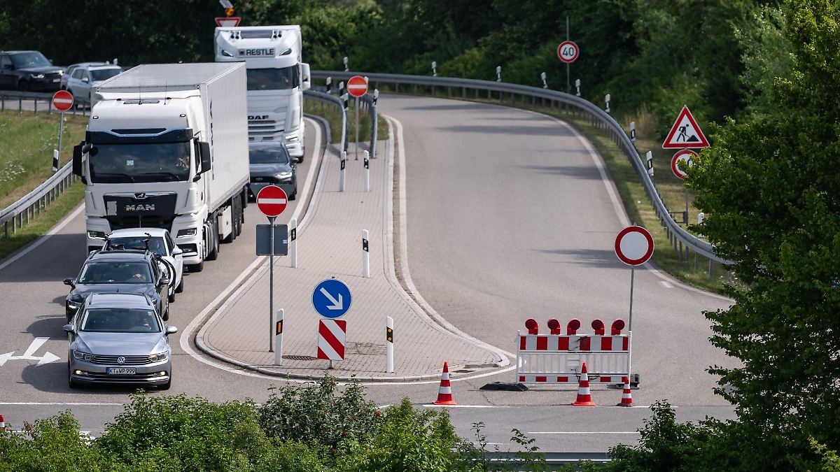 Sperrung auf A81 komplett aufgehoben