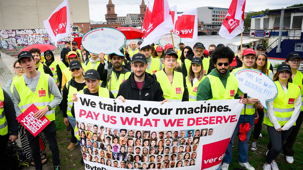 Verdi protestiert gegen Stellenabbau bei Tiktok