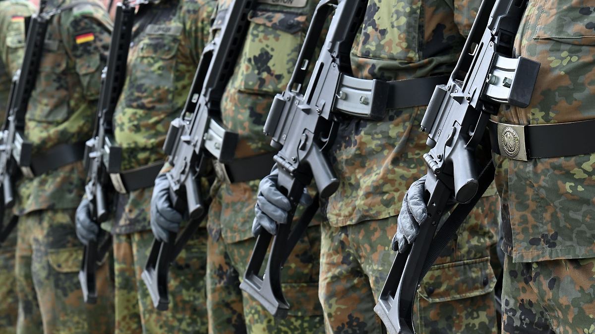 Bundeswehr-Schießstand in Sondershausen brennt