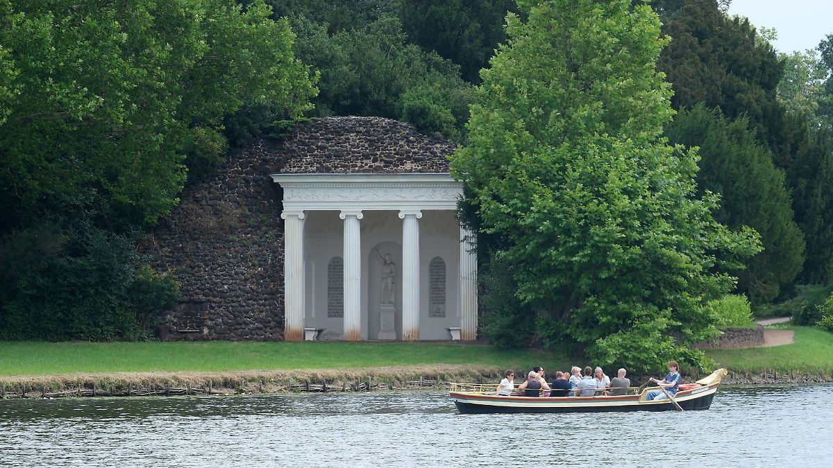 Zweiter künstlicher Vulkan im Wörlitzer Park wiederentdeckt