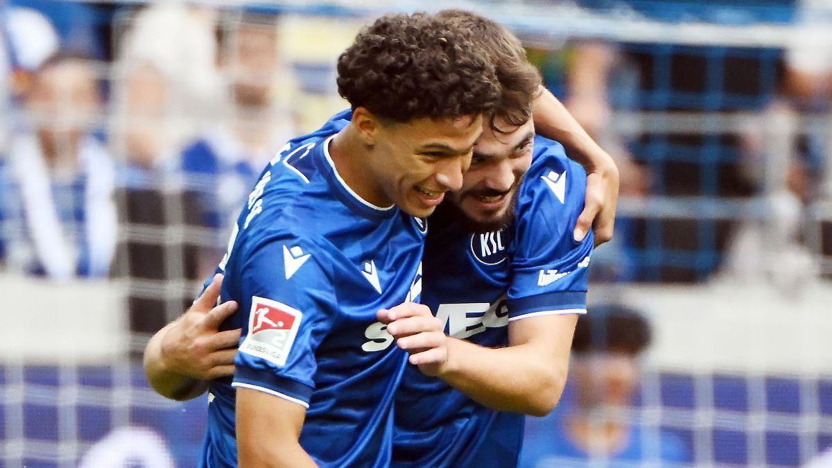 Duo mit Perspektive: KSC siegt dank Ben Farhat und Egloff