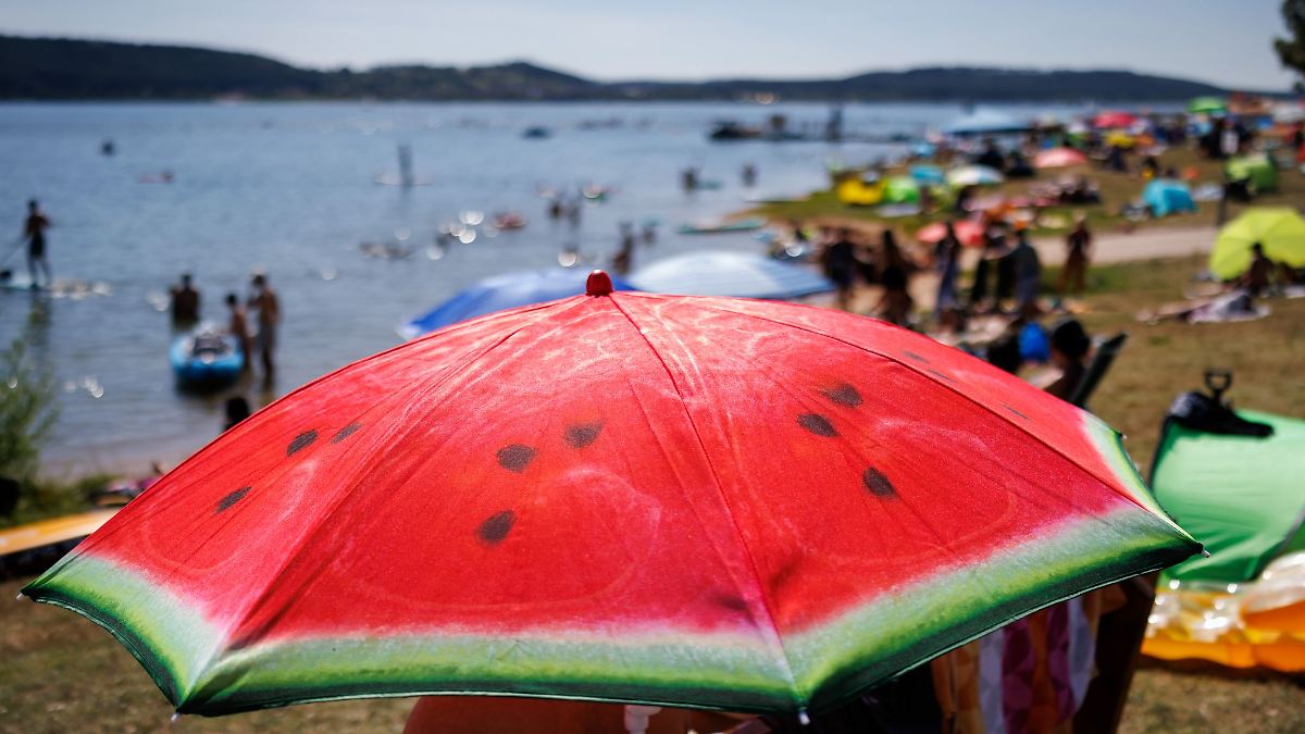 Auf Regenwetter folgt Badewetter