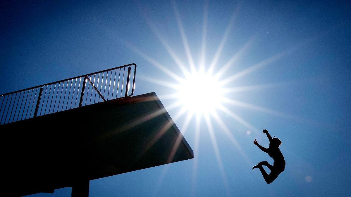 Heißes Sommerwetter in NRW
