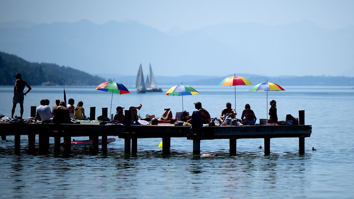 Hitzewelle in Bayern - bis zu 38 Grad möglich