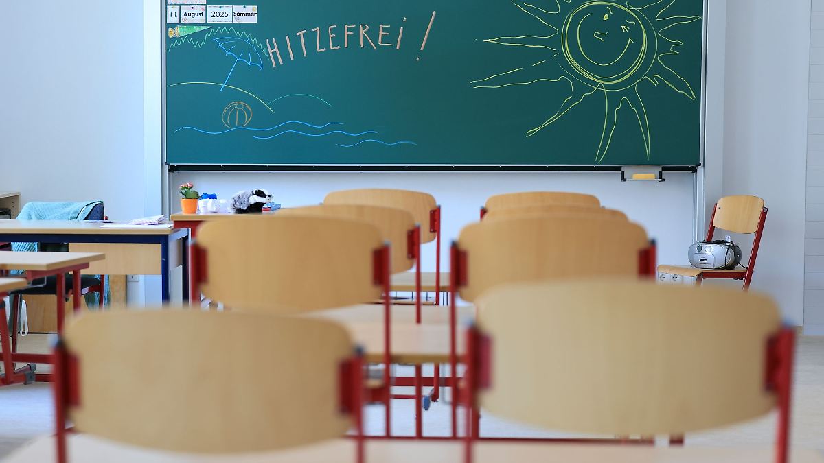 Schulen entscheiden selbst über Maßnahmen bei Hitze