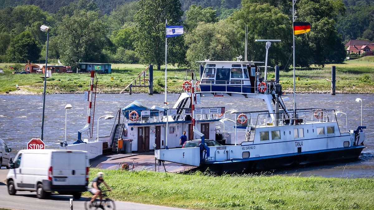 Betrieb der Elbfähre "Tanja" soll wieder pausieren