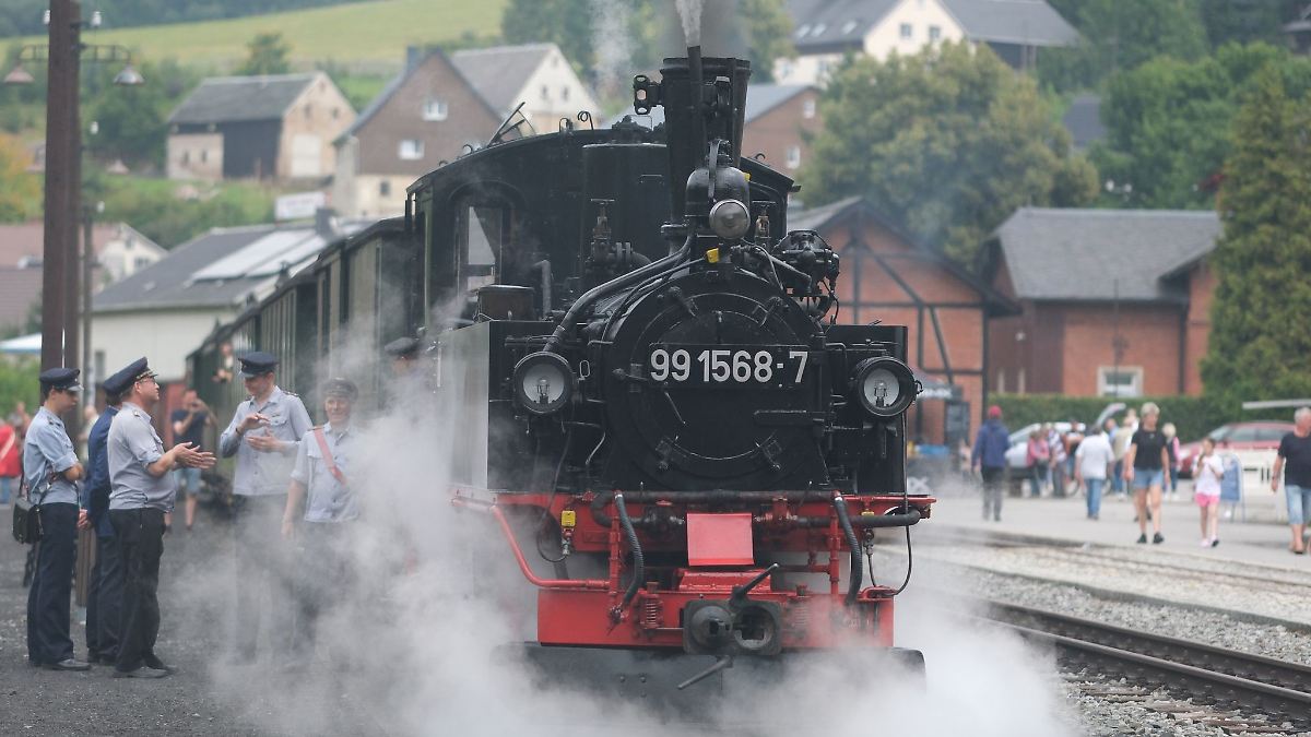 Preßnitztalbahn feiert Jubiläum - Erweiterung der Strecke